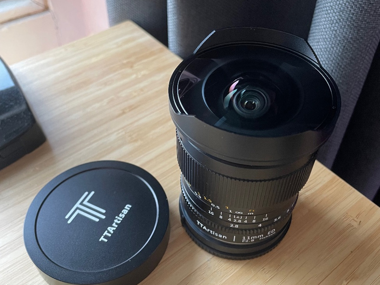 Ttartisan 11 mm f2.8 full fame fisheye lens, sony e-mount