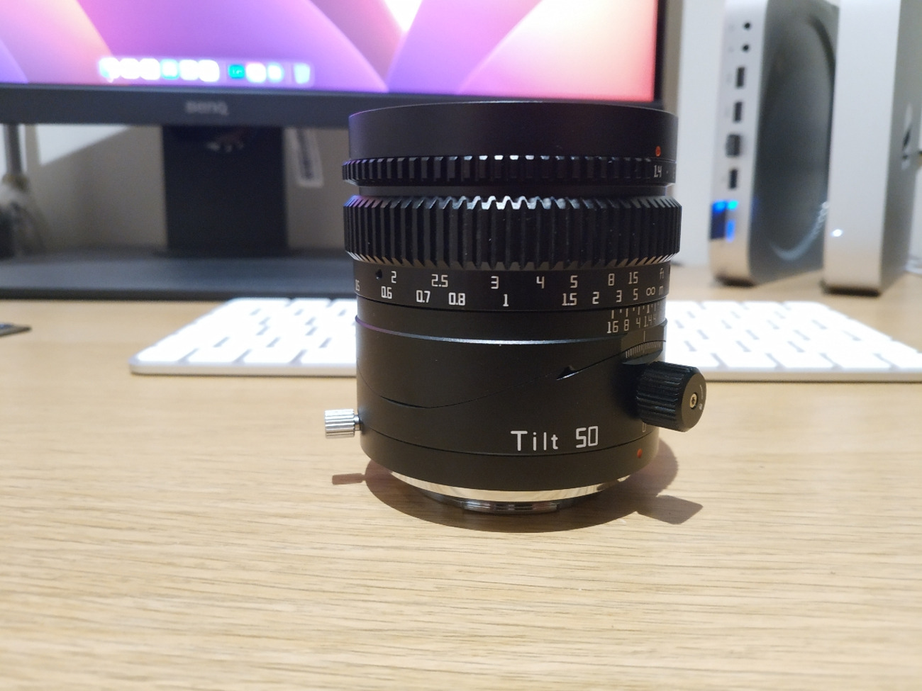 Ttartisan 50mm f1.4 tilt shift for sony e-mount