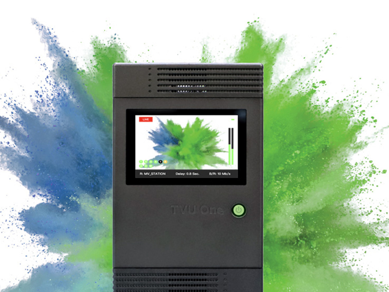 Tvu one bonded video over cellular transmission system