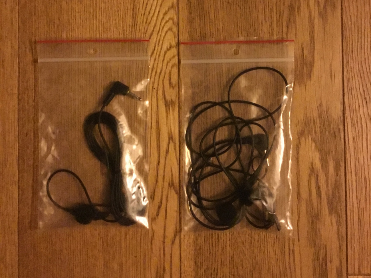 Two giant squid lavalier lav mic