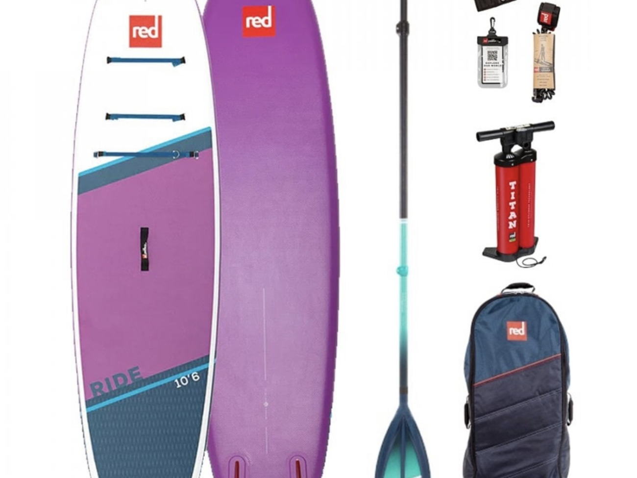 Two stand up paddle boards