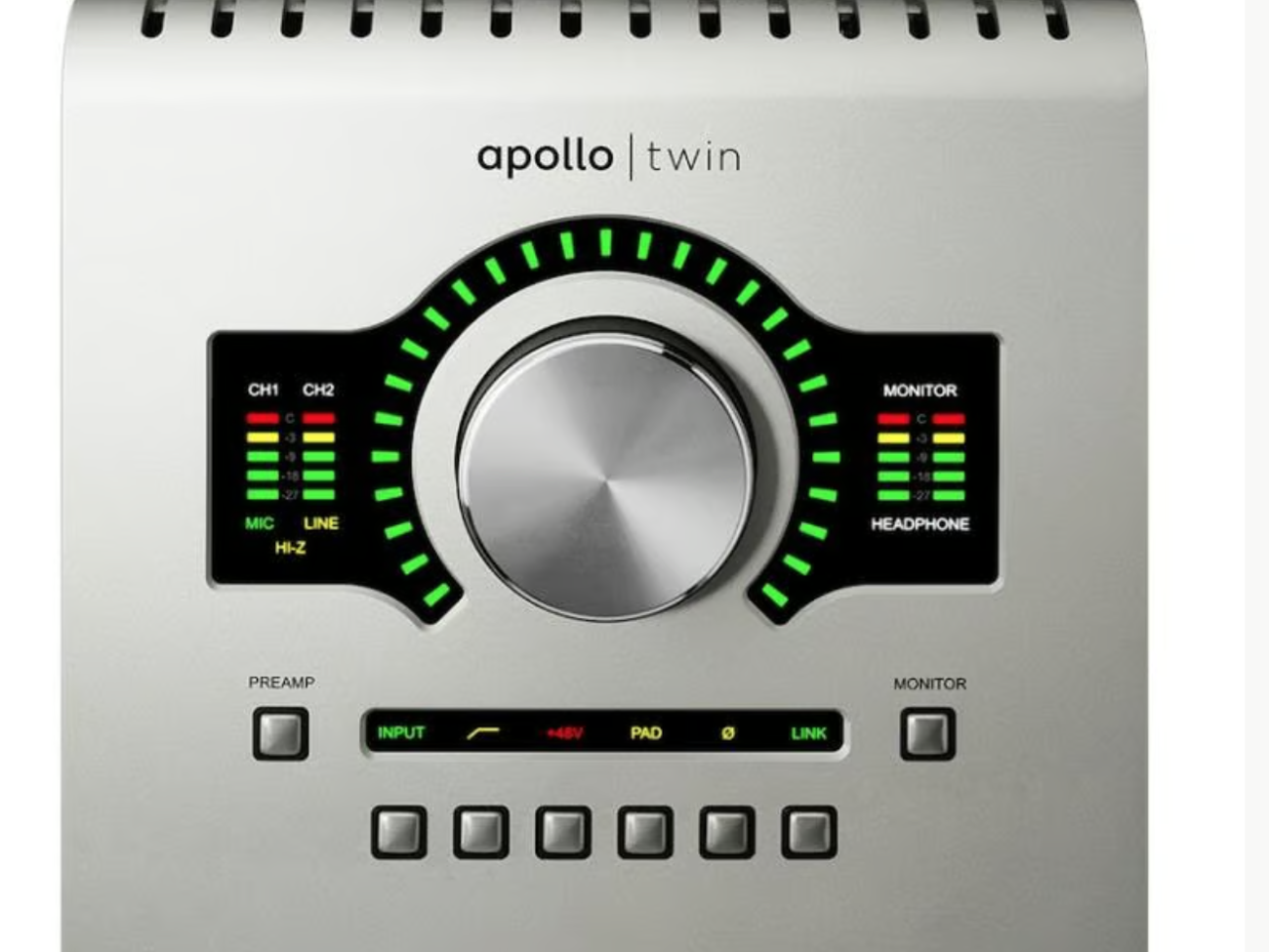 Uad apollo twin thunderbolt edition audio interface
