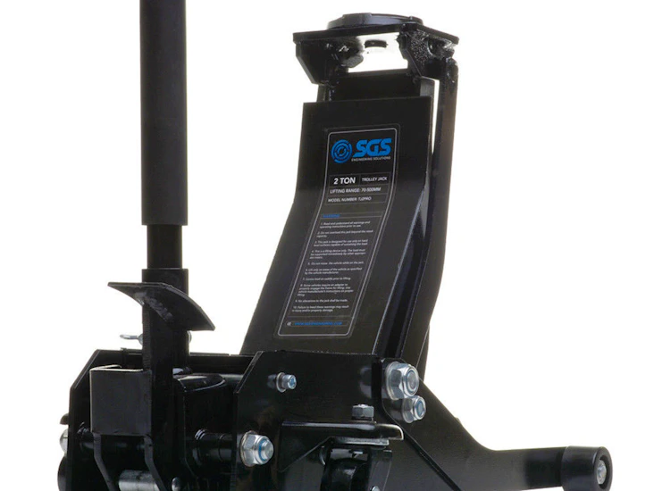 Ultra low profile 2.0t hydraulic trolley jack