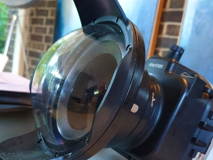 Underwater cameraman and kit available