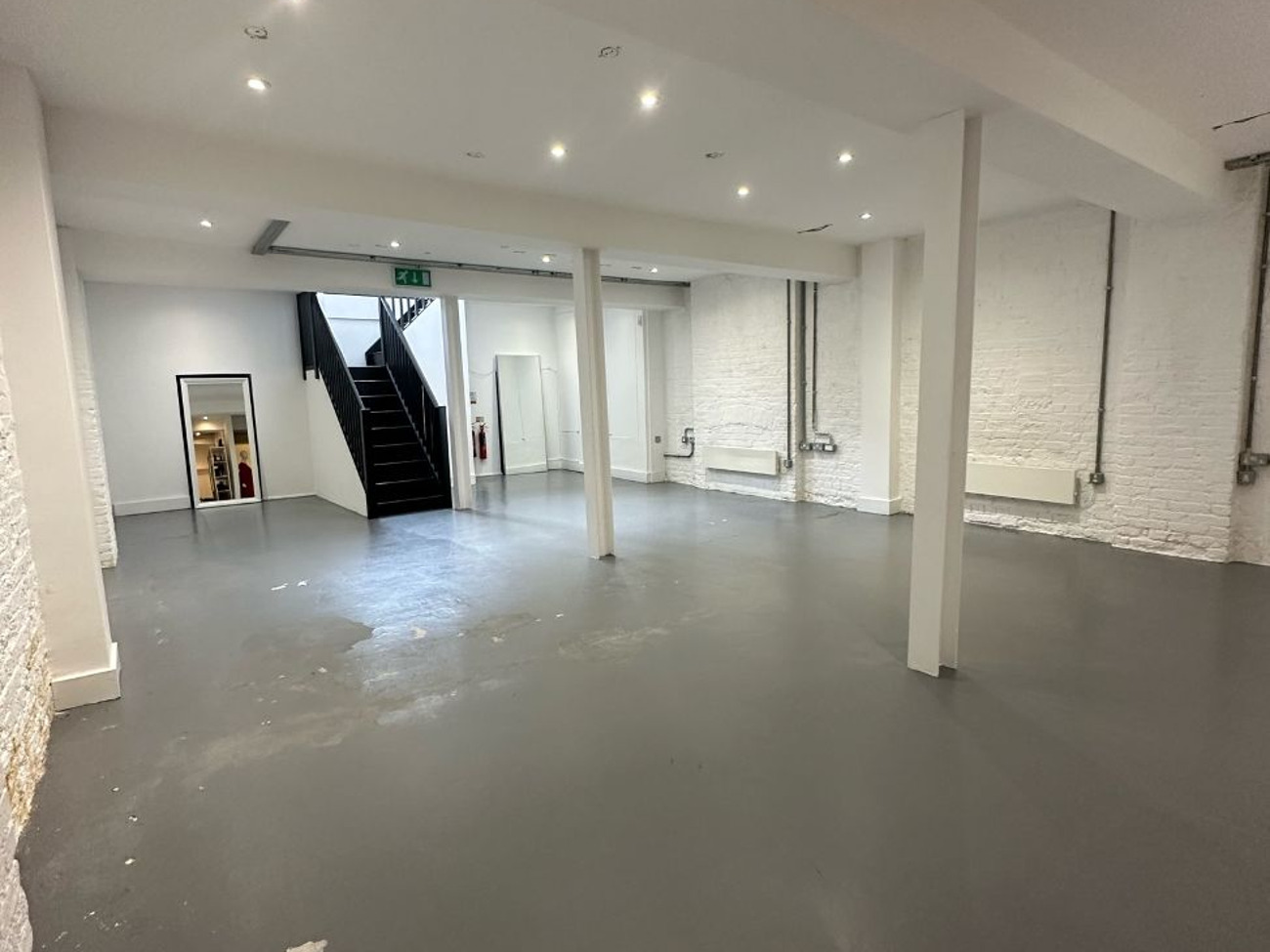 Urban loft style photo studio