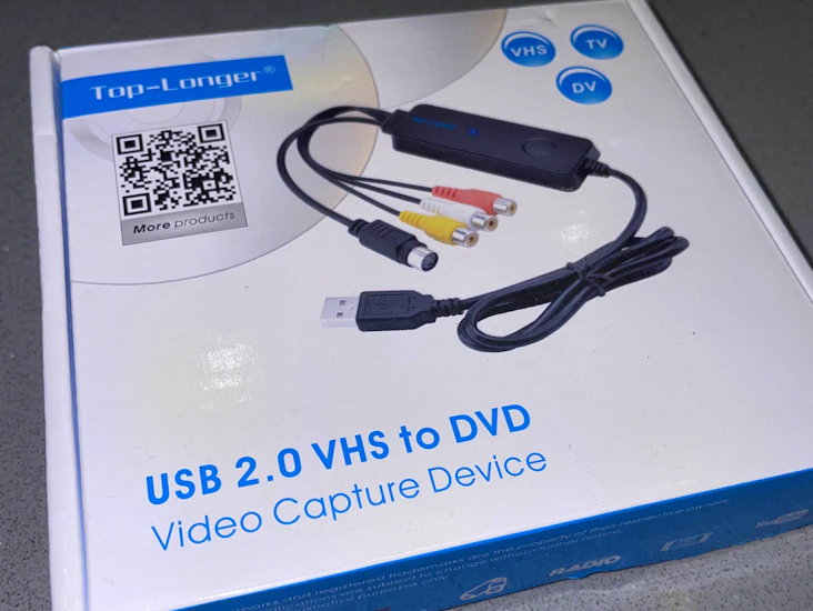 Usb 2.0 vhs to dvd video capture device