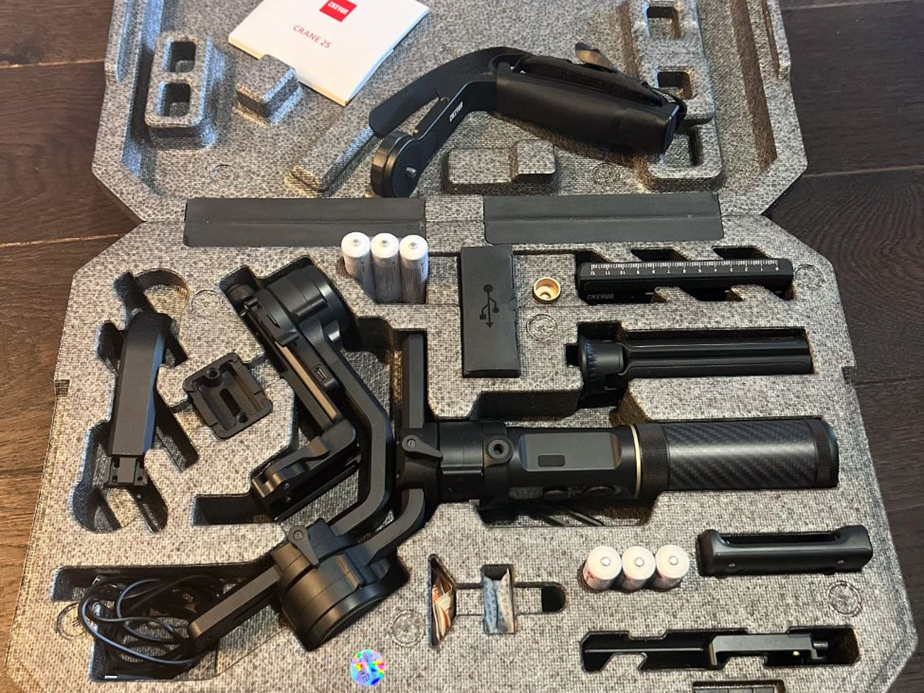 Value: crane 2s 3-axis handheld gimbal stabilizer 