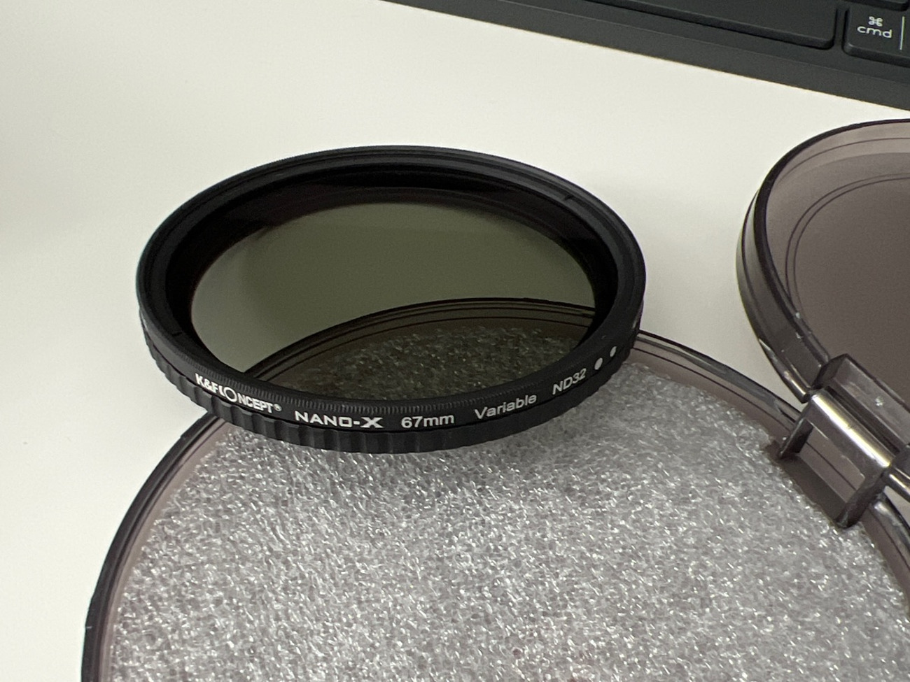 Variable nd filter