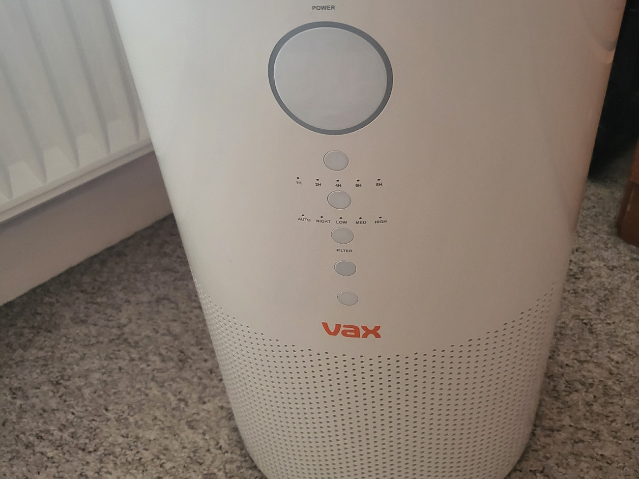 Rent Vax air purifier with Hepa filter from Marcus S Terrington King s Lynn and West Norfolk for 6 10 day