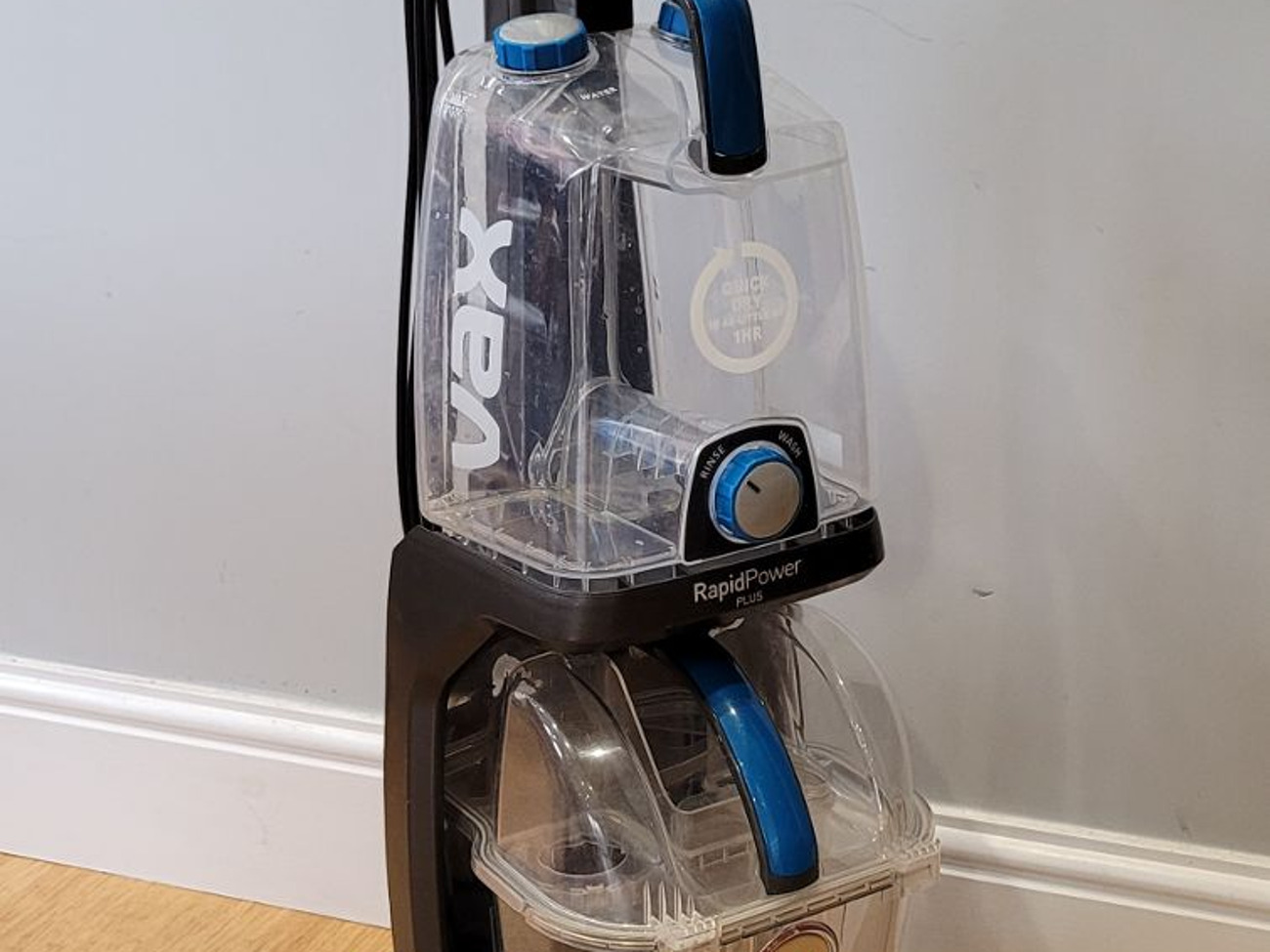 Vax rapid power plus carpet cleaner