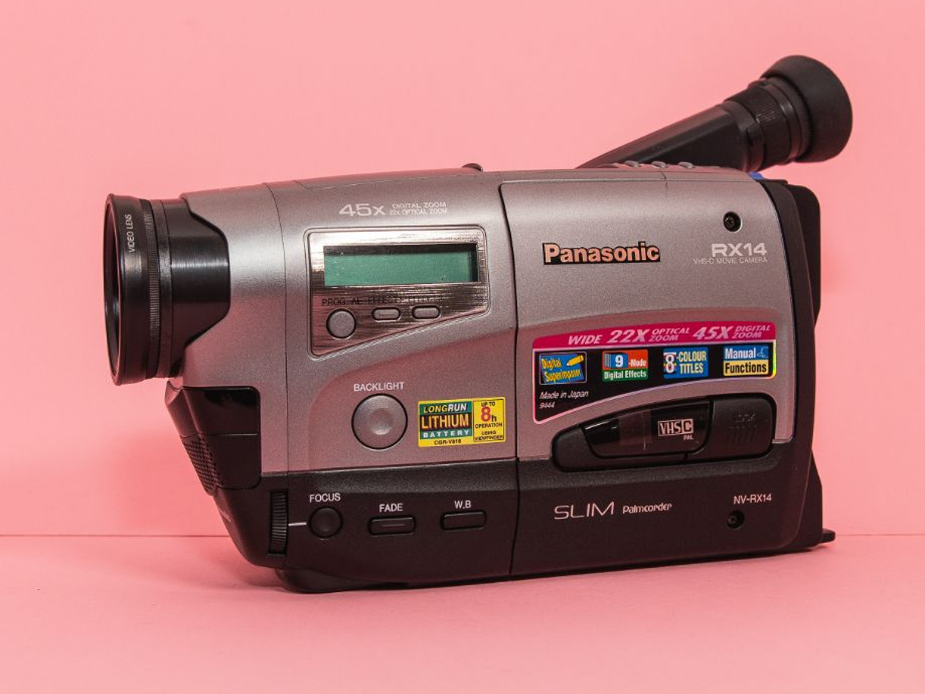 Rent VHS Camcorder Vintage Retro Camera from Retro Camera Club