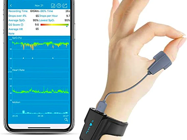 Viatom oxygen (spo2), heart rate and motion monitor