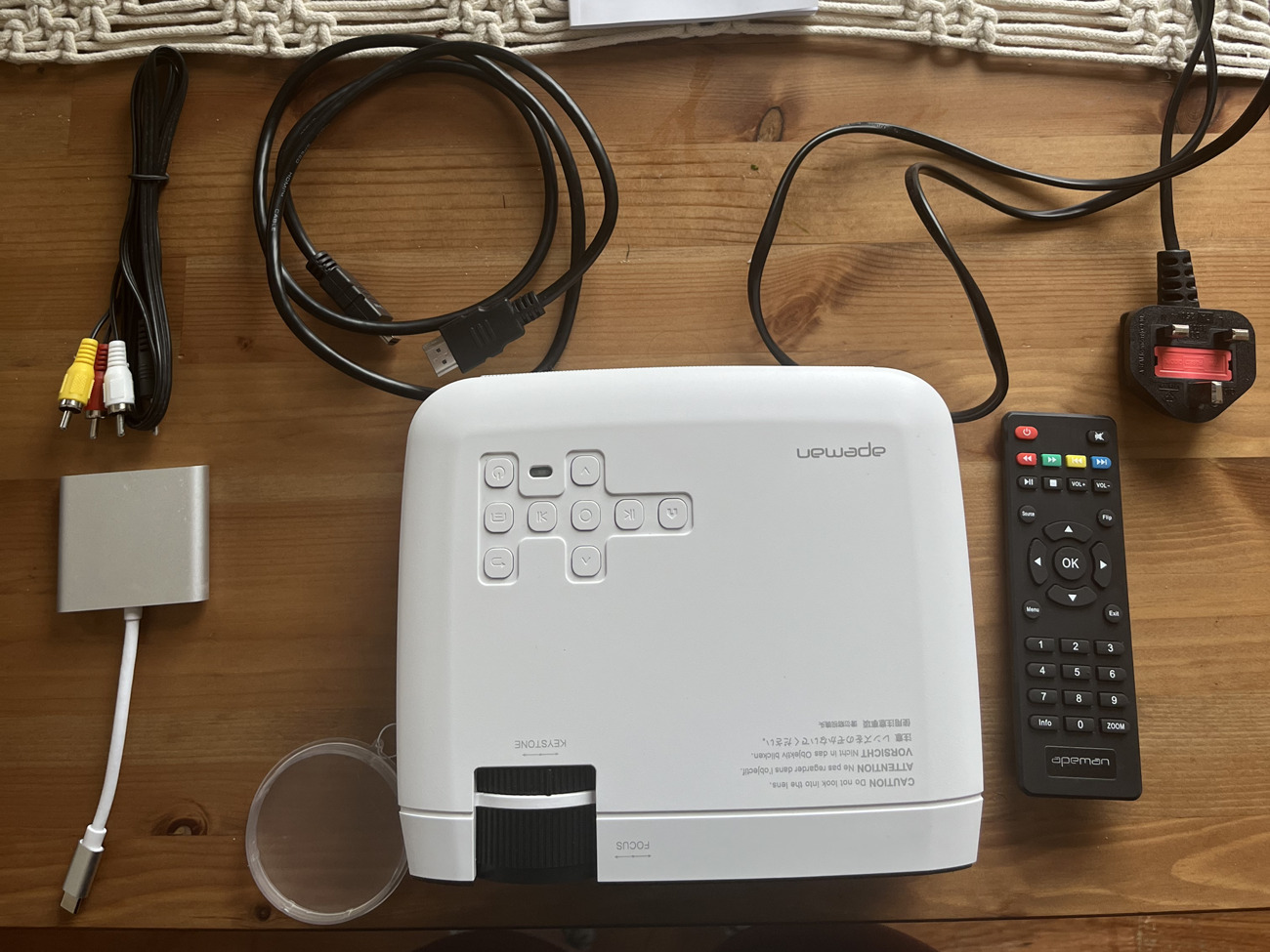 Video projector lc350