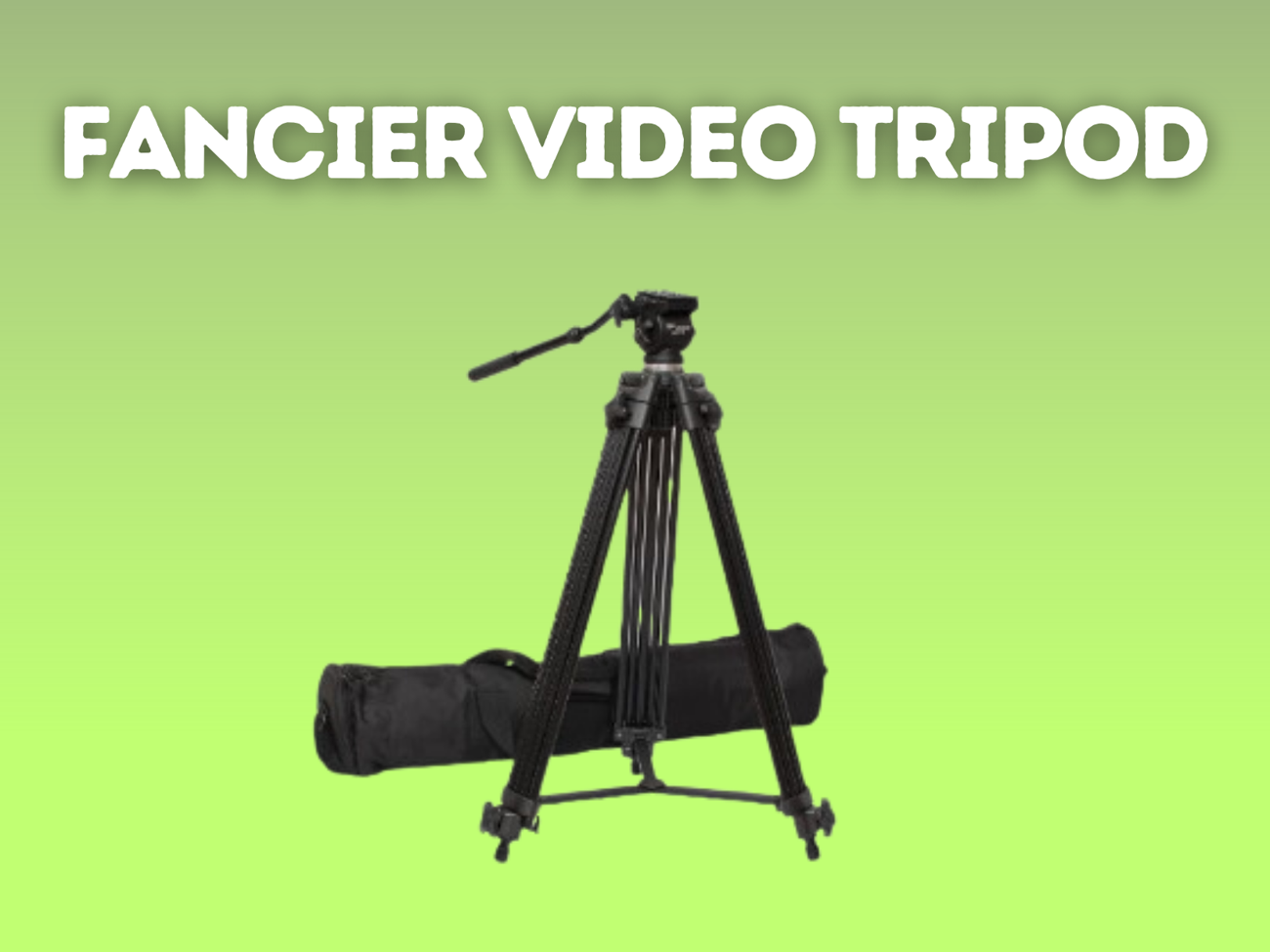 Video tripod 1.8m - wf-717