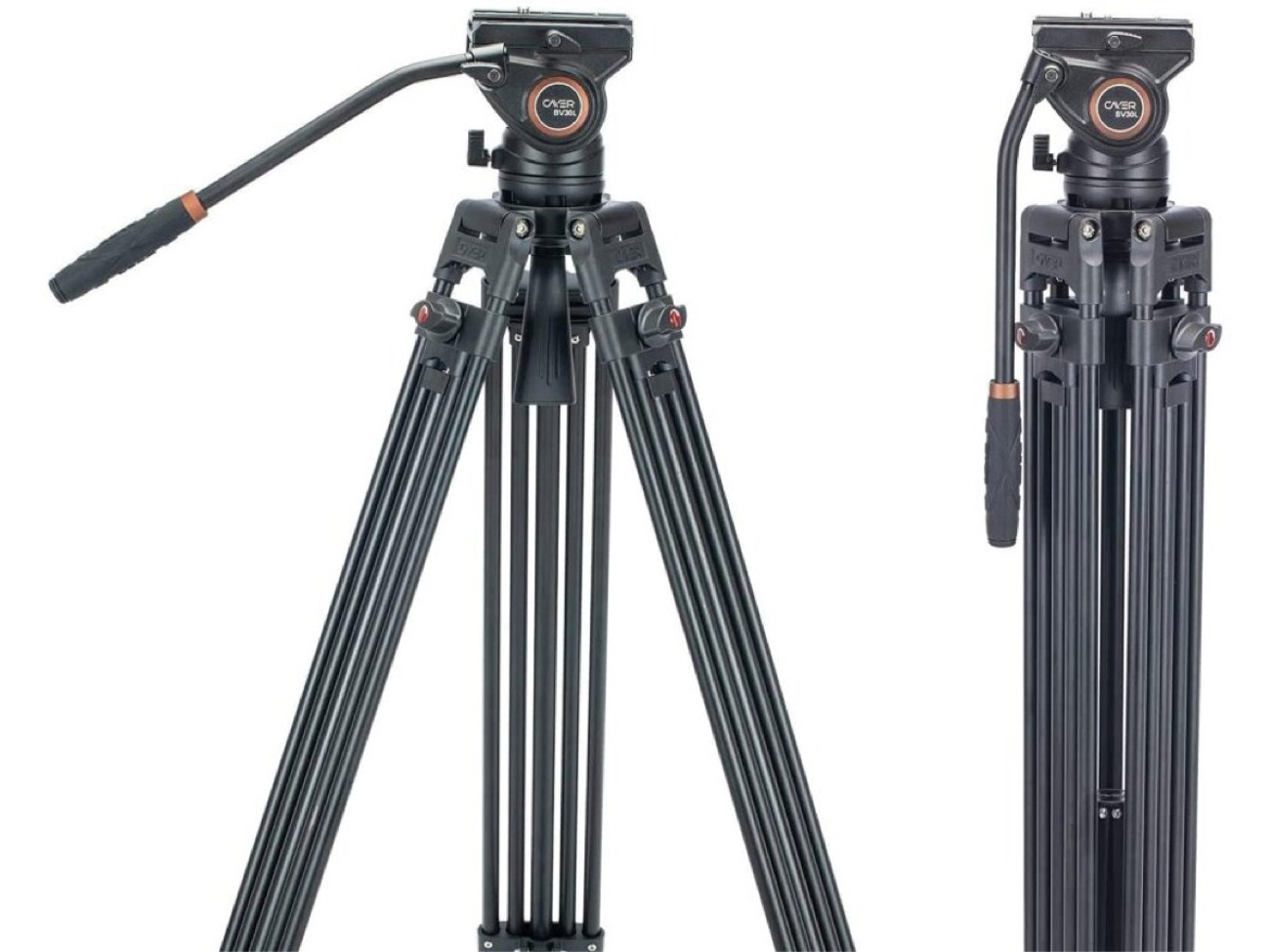 Video tripod fluid head 