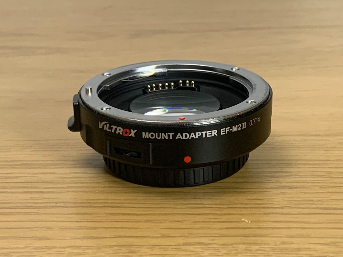 Viltrox ef-m2 ii auto focus mft to ef 0.71x 