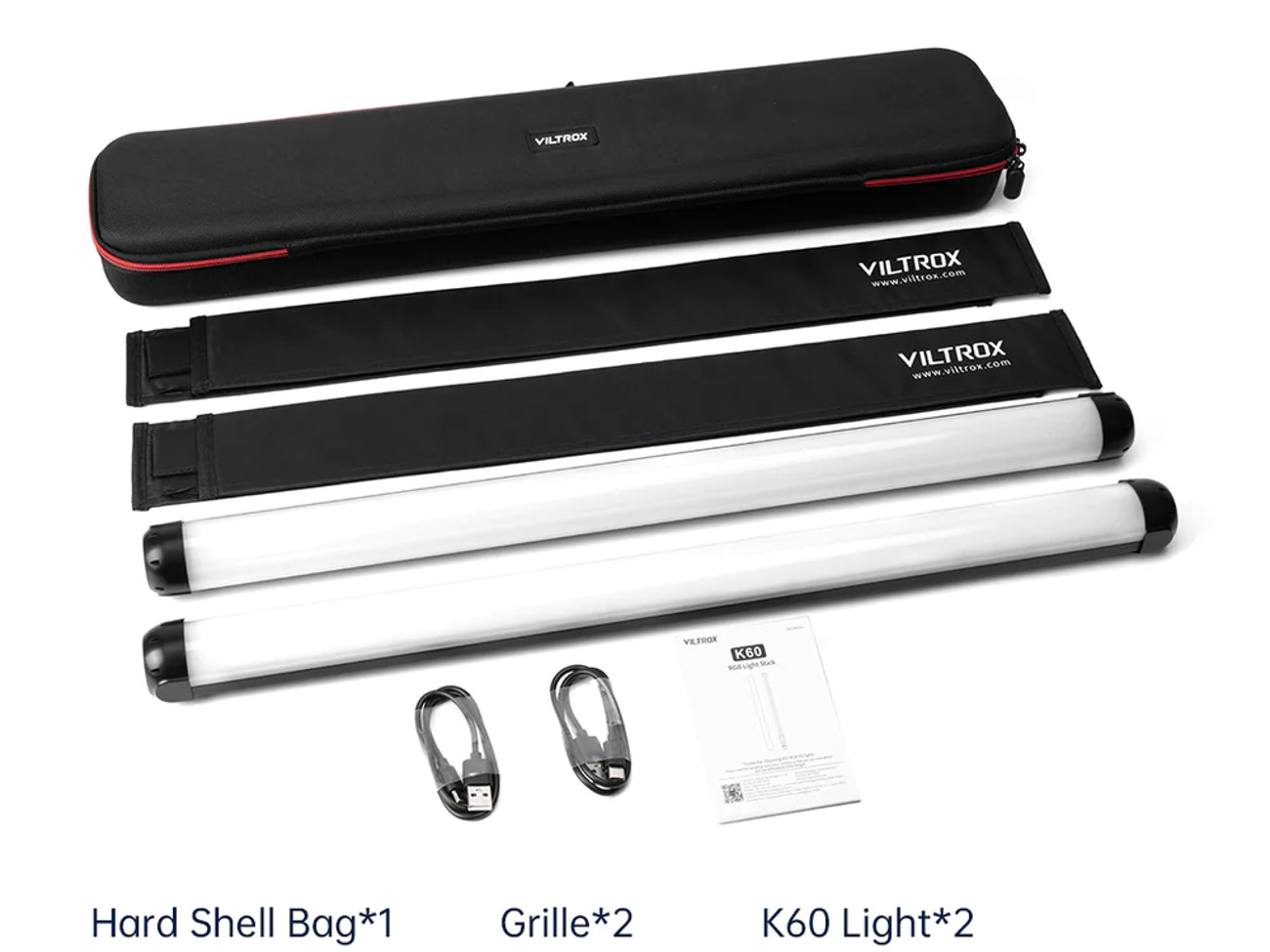 Viltrox k60 rgb stick light pair