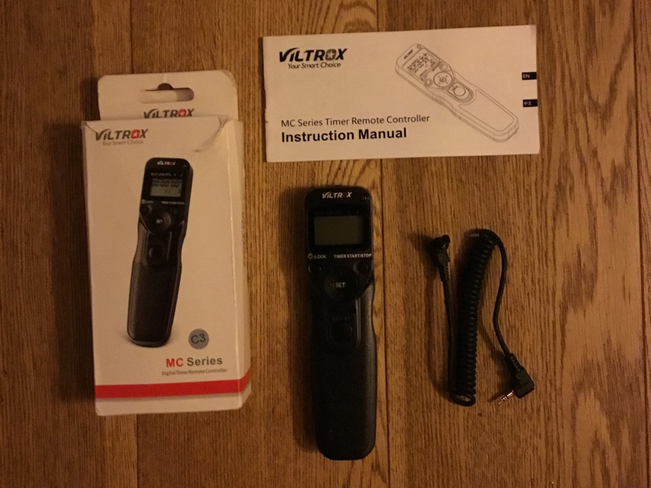 Viltrox mc series intervelometer