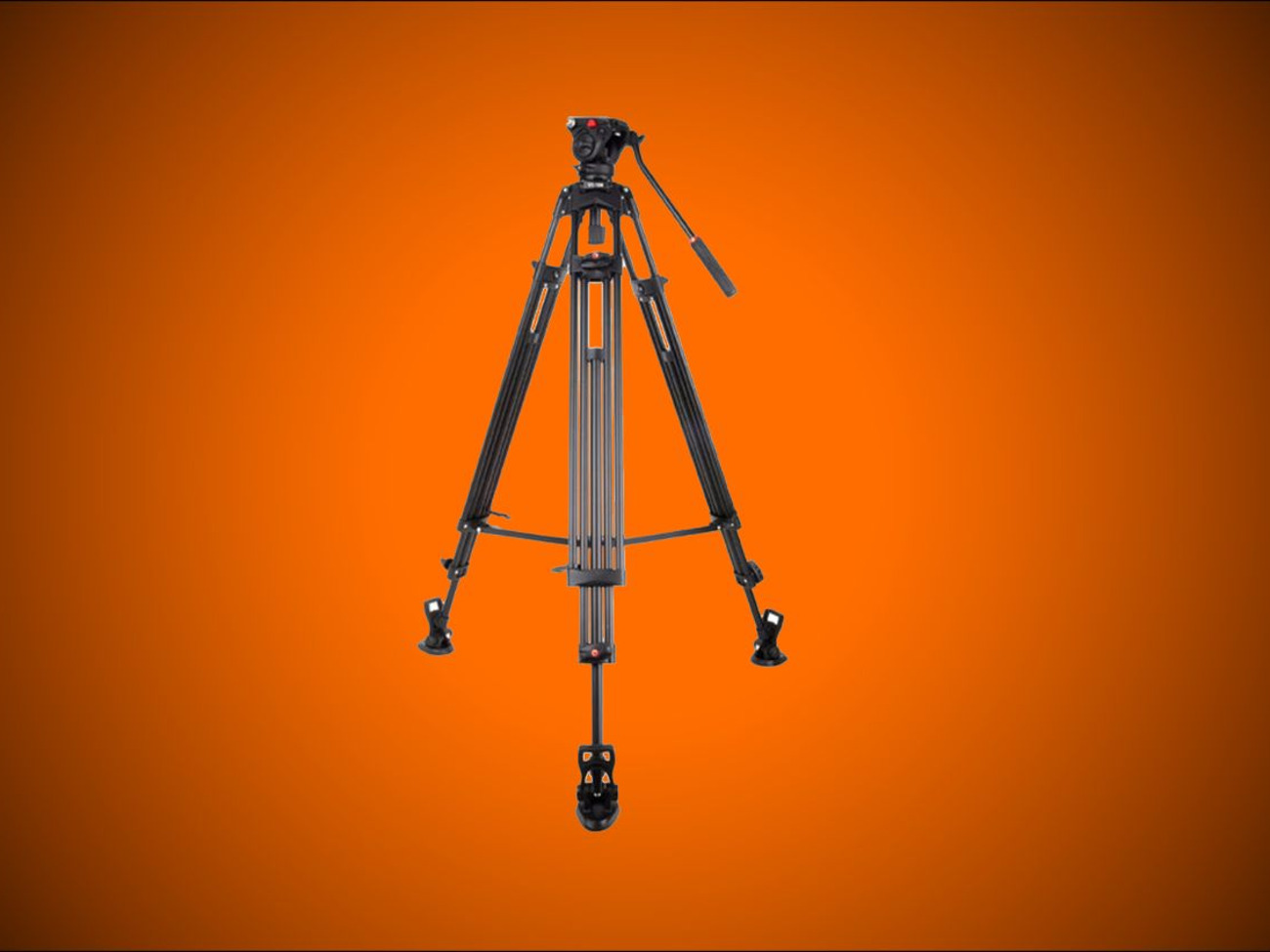 Viltrox vx-18m heavy-duty video tripod with vt-01 fluid head