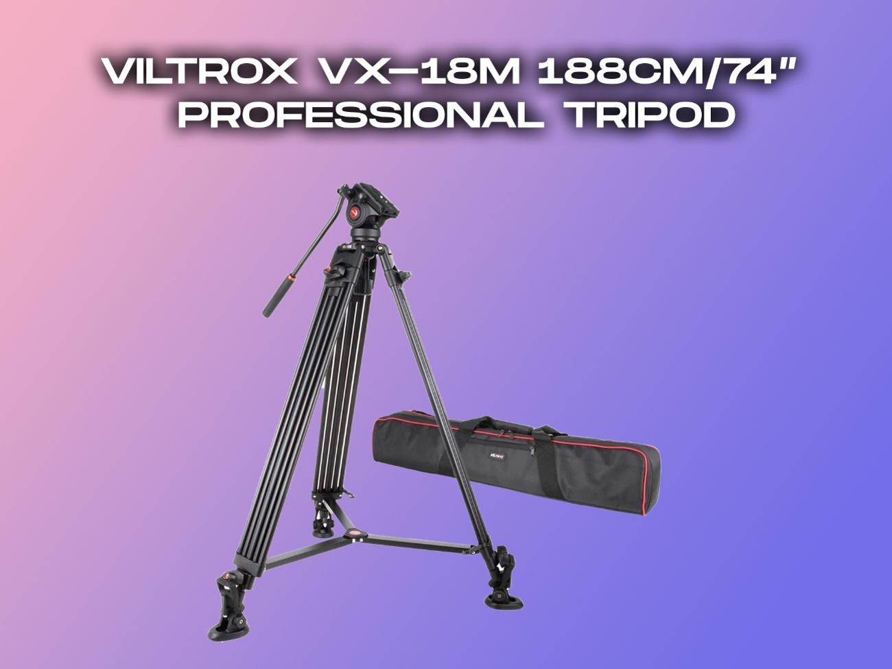 Viltrox vx-18m professional tripod