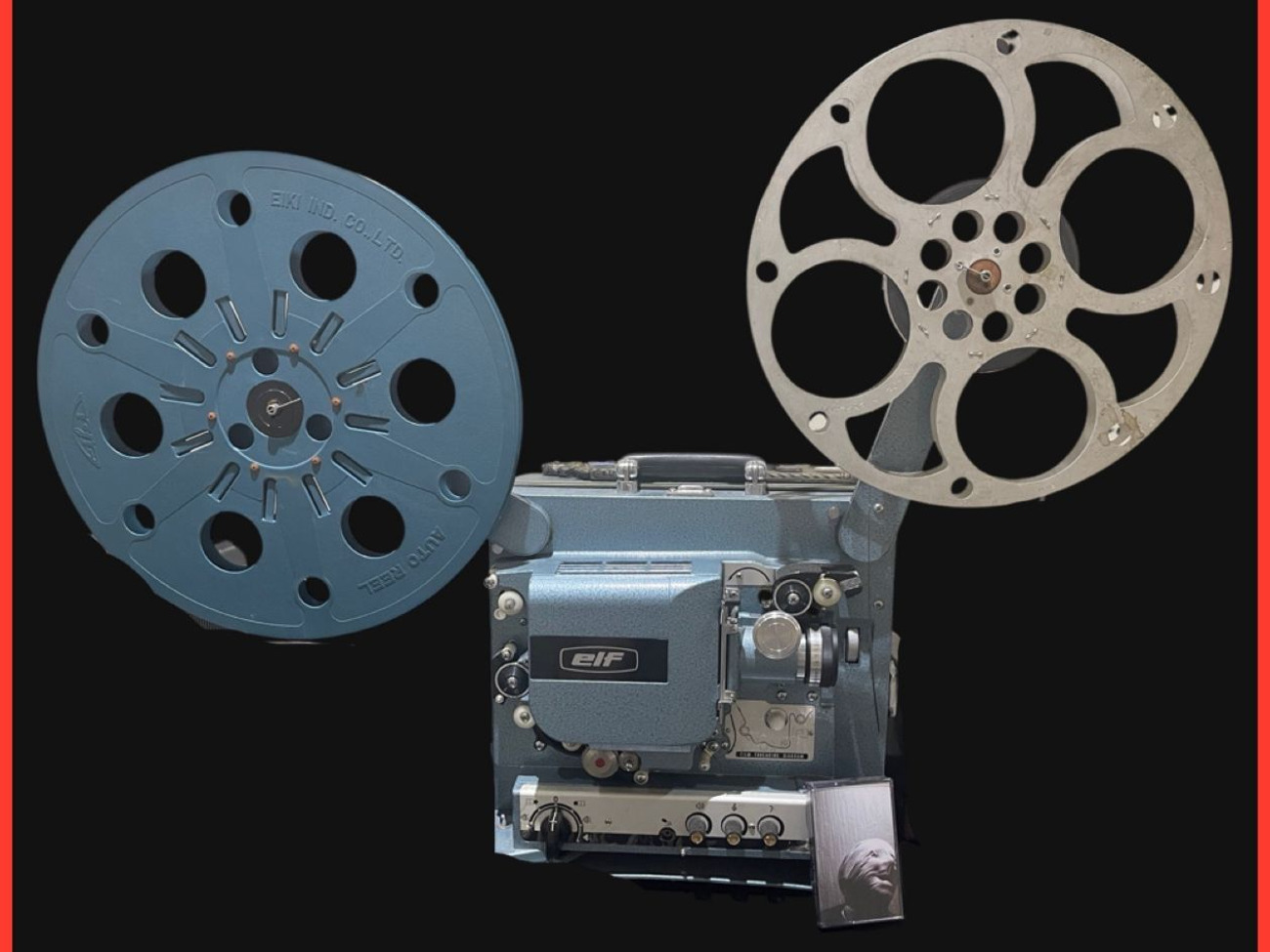 Vintage 16mm film projector