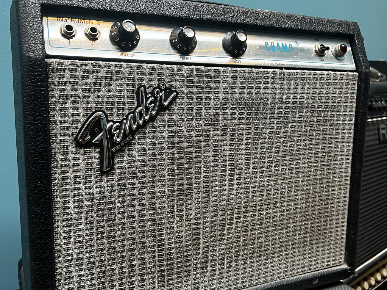 Vintage fender silverface 70's champ