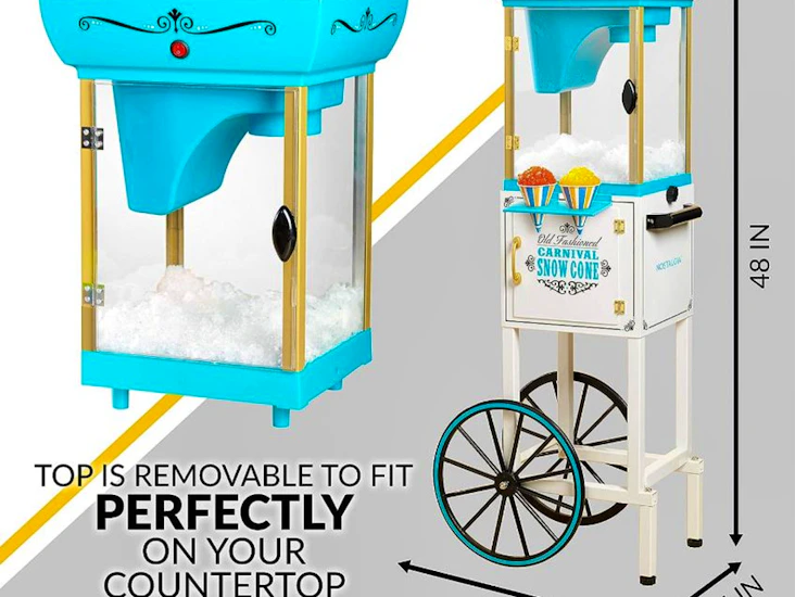 Vintage snow cone machine