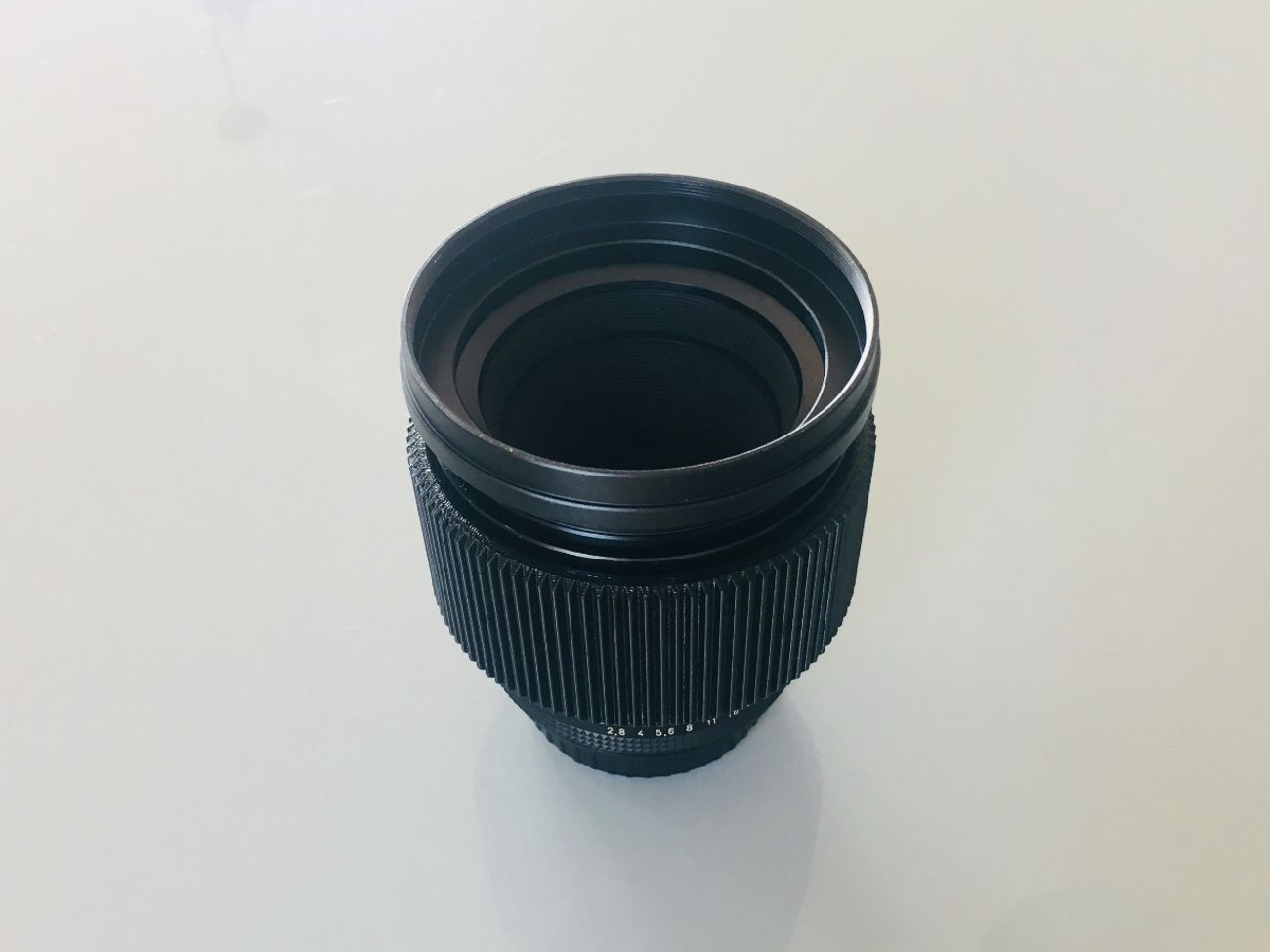 Vintage zeiss contax 60mm macro ef lens ef (canon) mount 