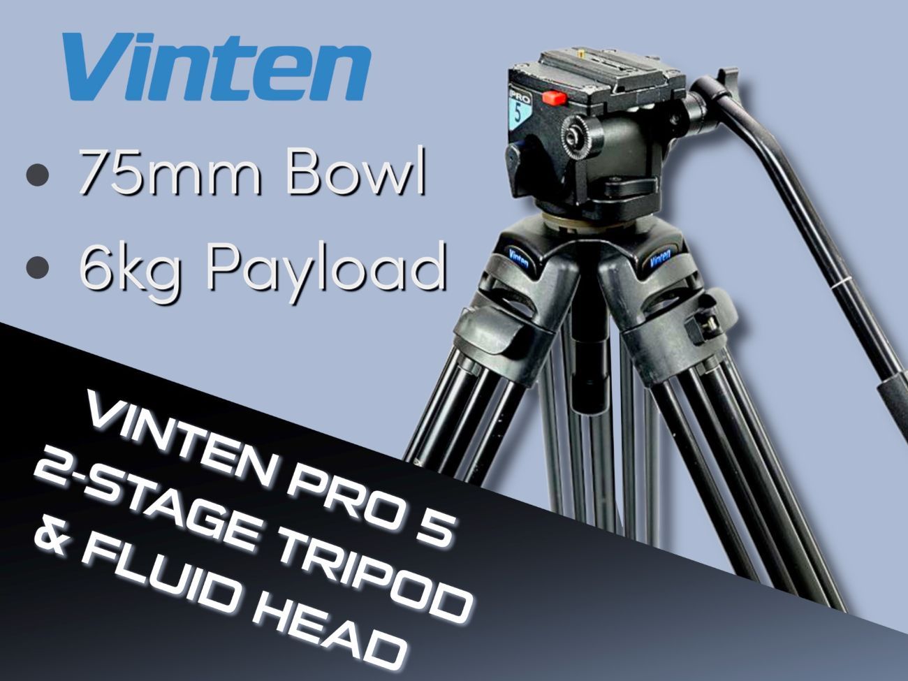Vinten pro 5 tripod & fluid head