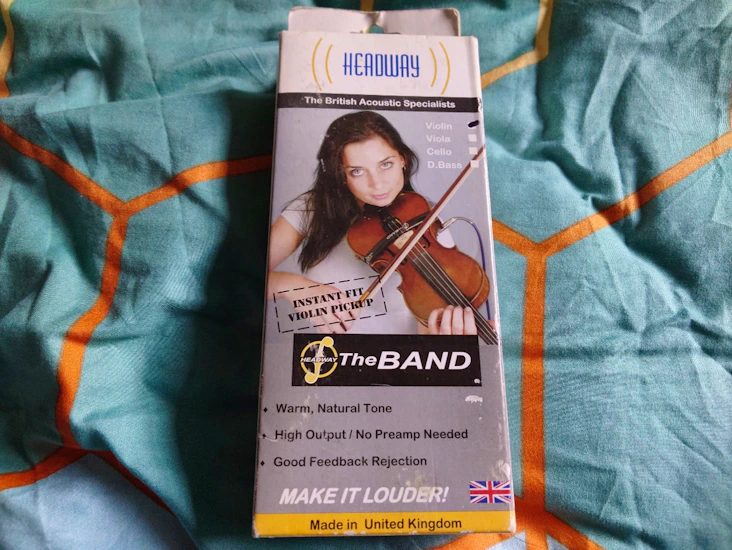 Violin pick up (headway the band)