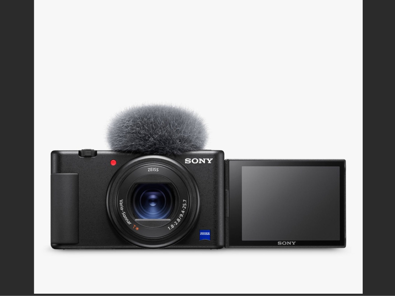 Vlogging camera - sony xv-1