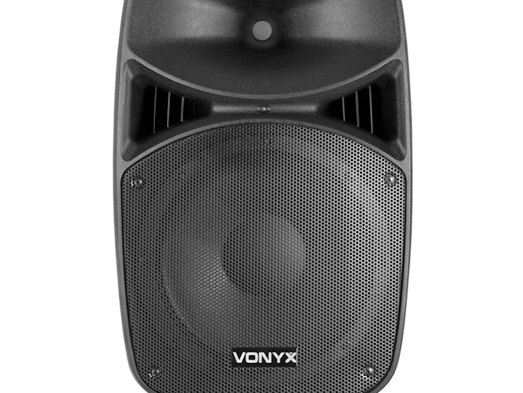Vonyx 15" active party speakers with stands
