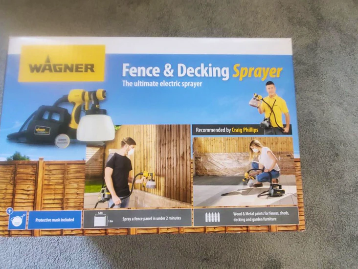Wagner fence and decking paint sprayer