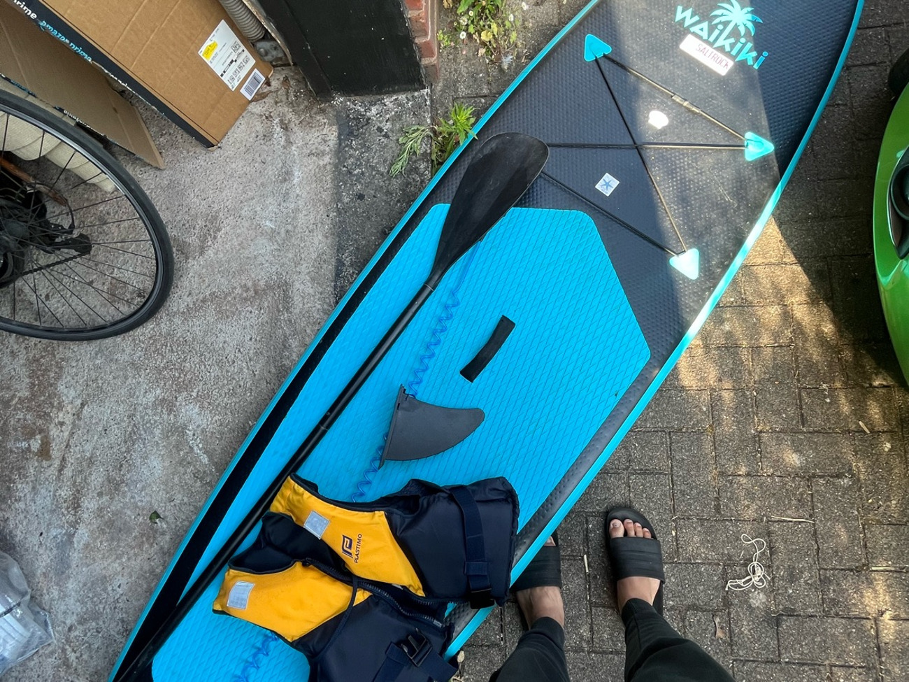 Waikiki sup inflatable paddleboard 285cm 