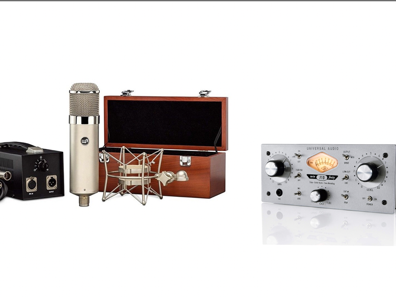 Warm audio wa-47 + universal audio ua twin finity 710