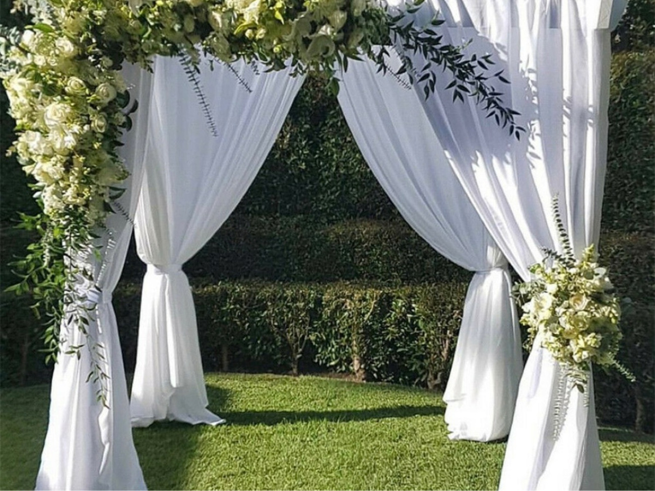 Wedding canopy / chuppah / backdrop (2x2m or 3x3m)