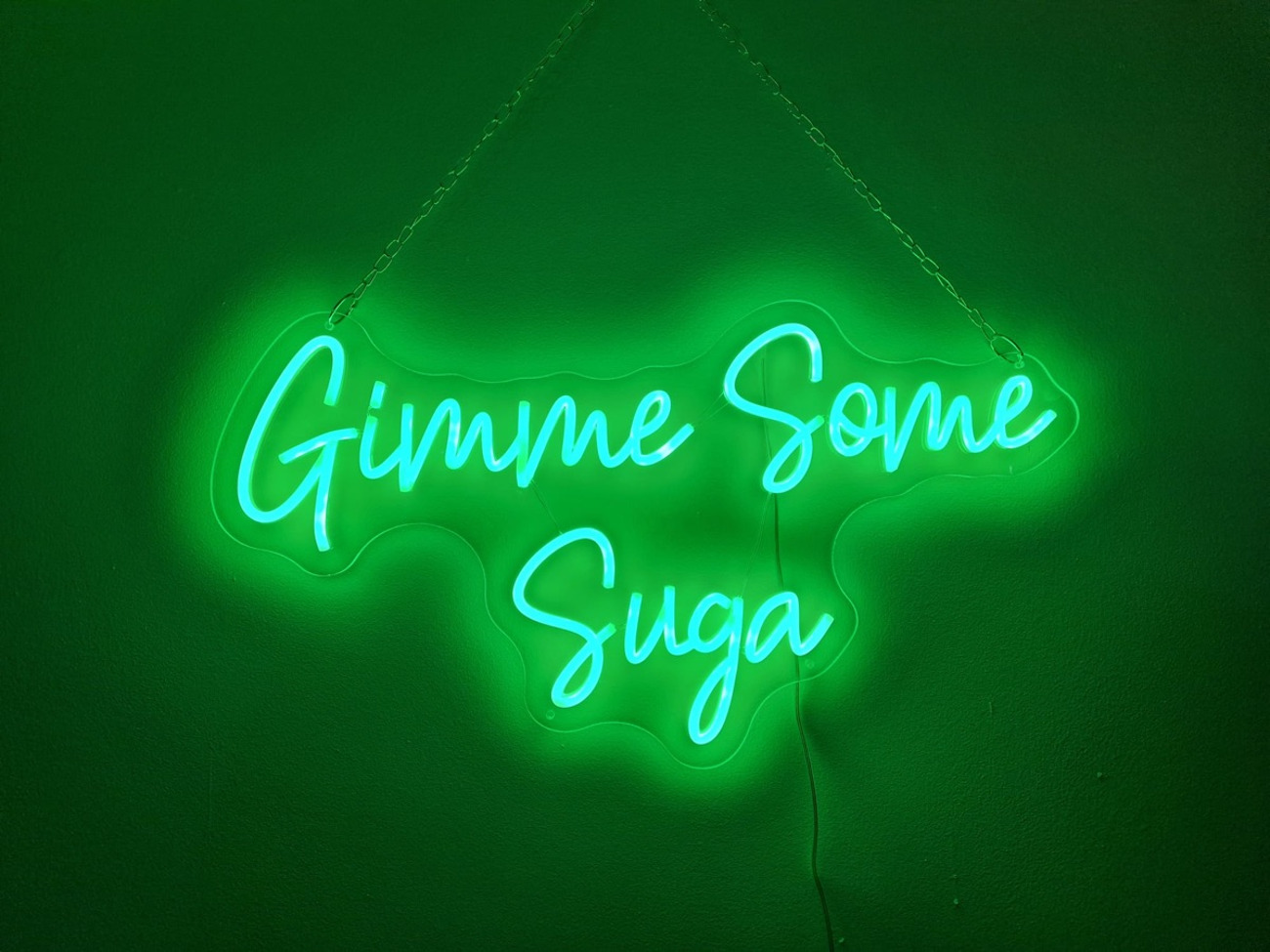 Wedding neon sign