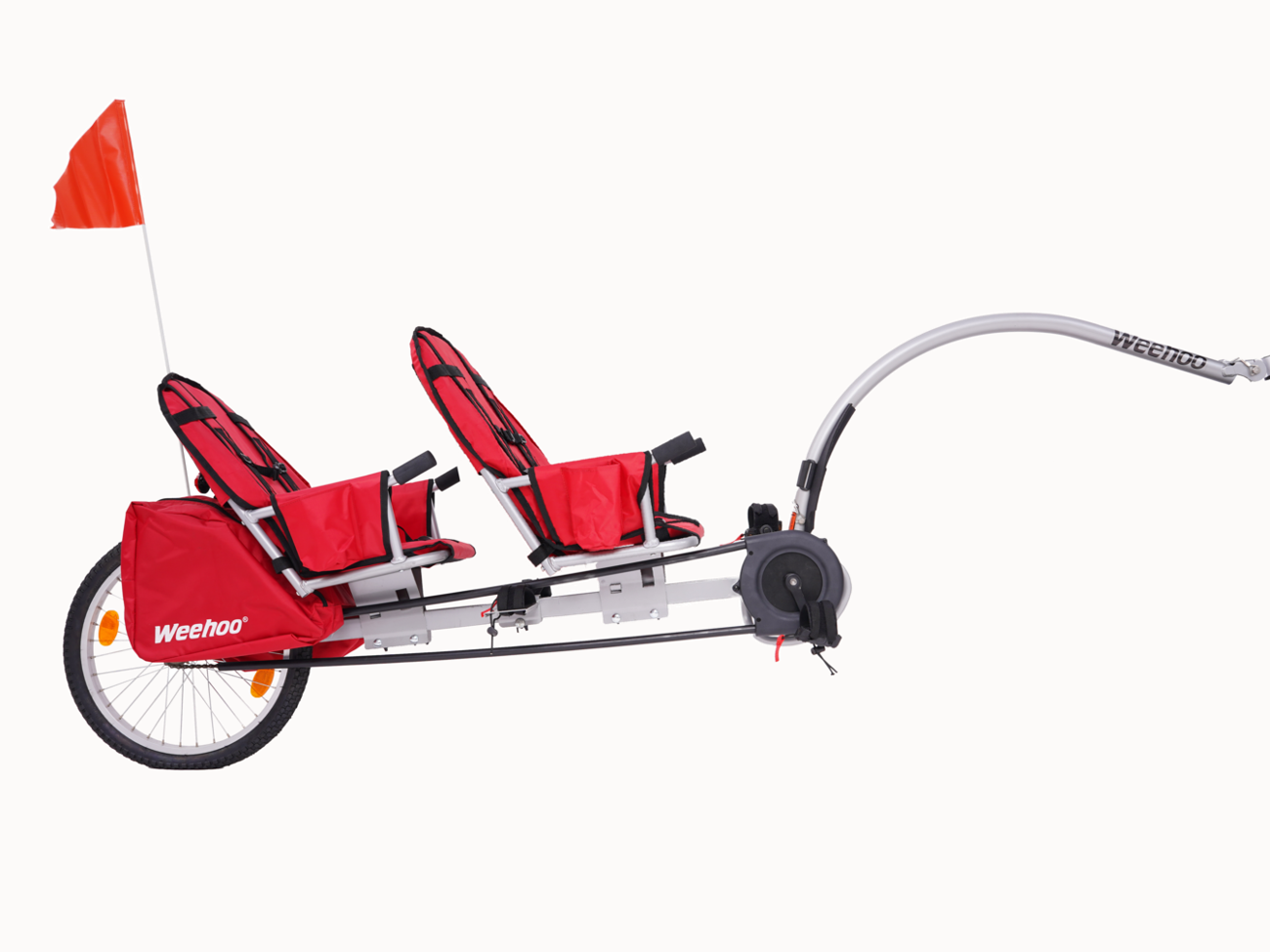 Weehoo two bike trailer bicycle trailer