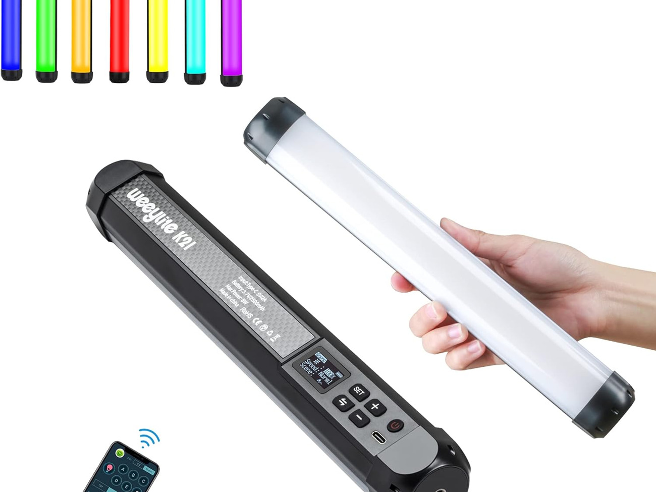 Weeylite k21 lamp rgb light