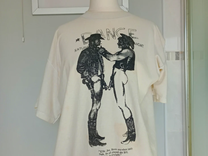 Vivienne westwood cowboys t shirt - punk vintage distressed sex pistols