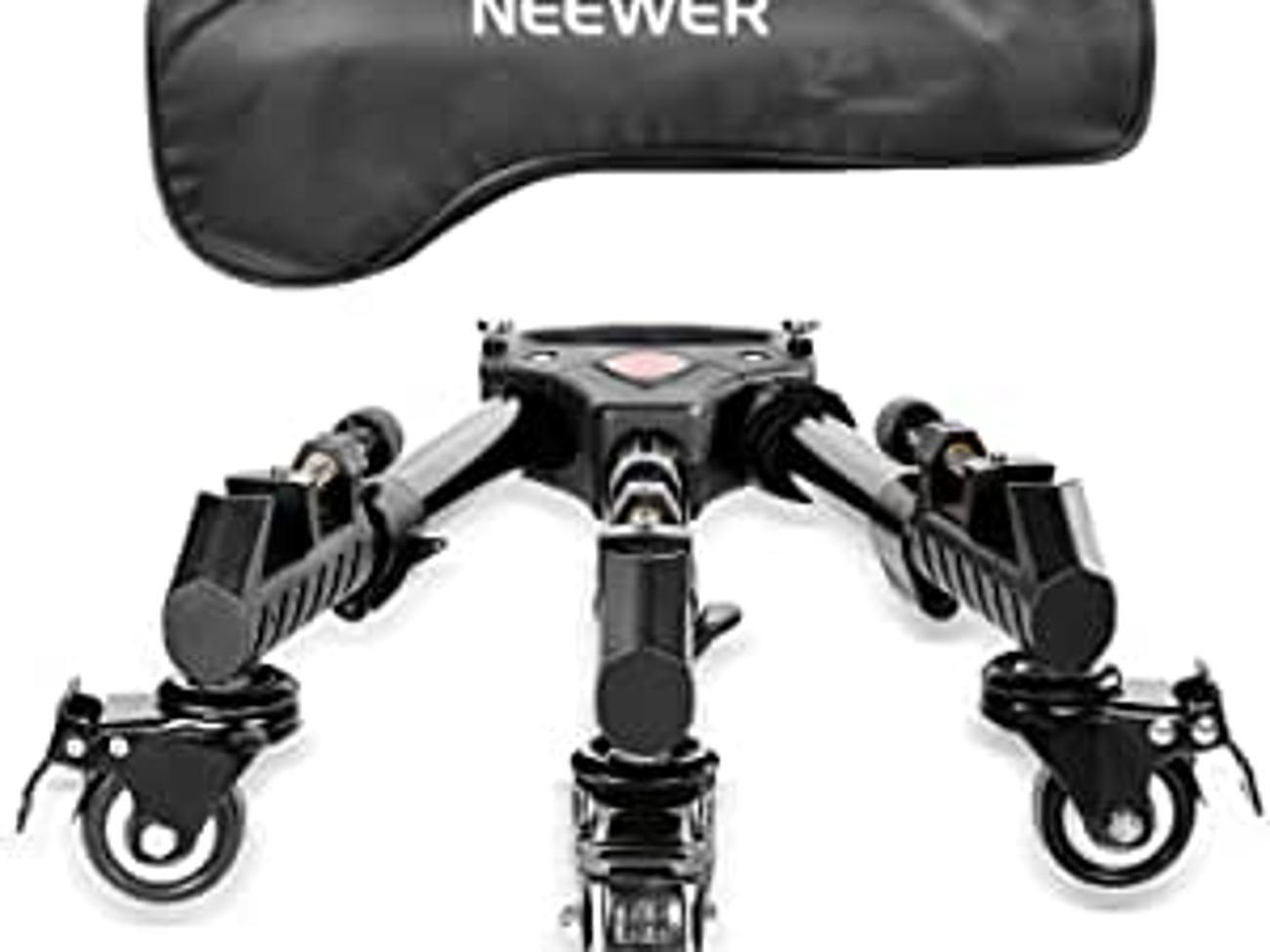 Wheels for heavy tripod