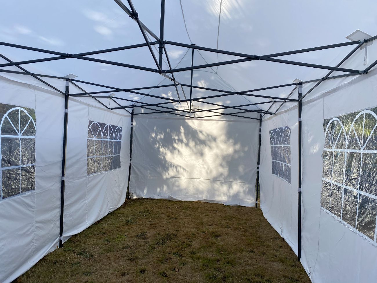 High quality white 3m x 6m pop up gazebo