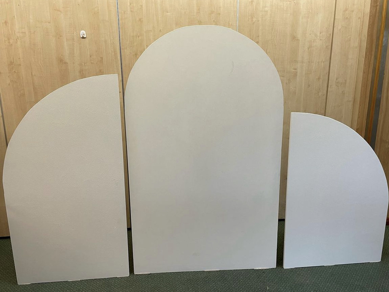 White backdrops