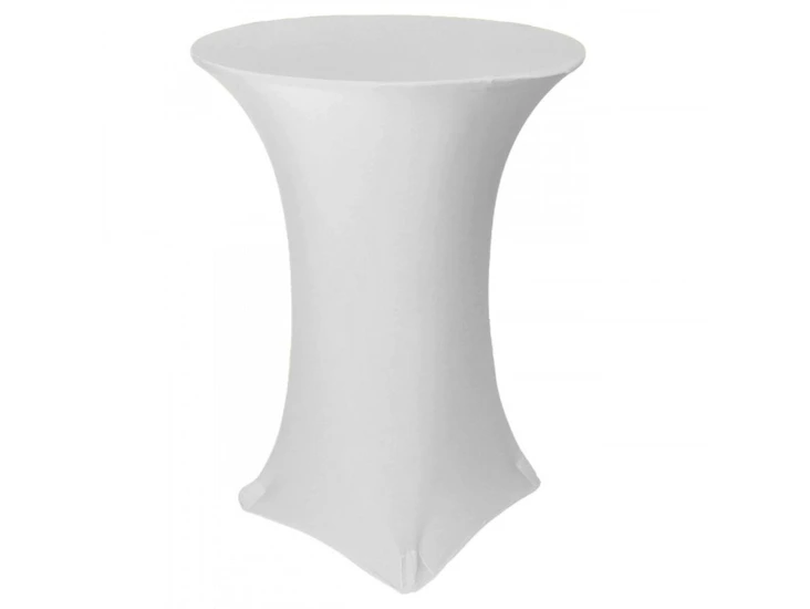 White cocktail linen - spandex