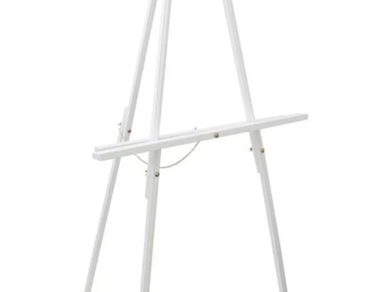 White display easel 