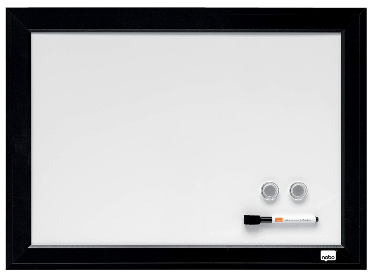 Whiteboard includes markers, 585 x 430 mm - disinfected with dettol wipes