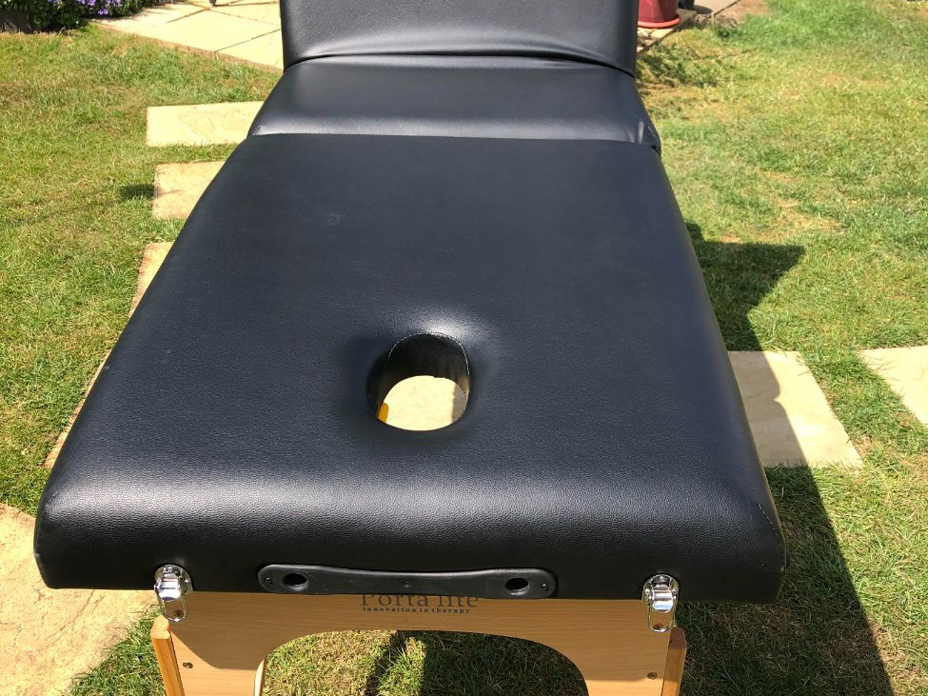 Wide and thick porta lite massage couch