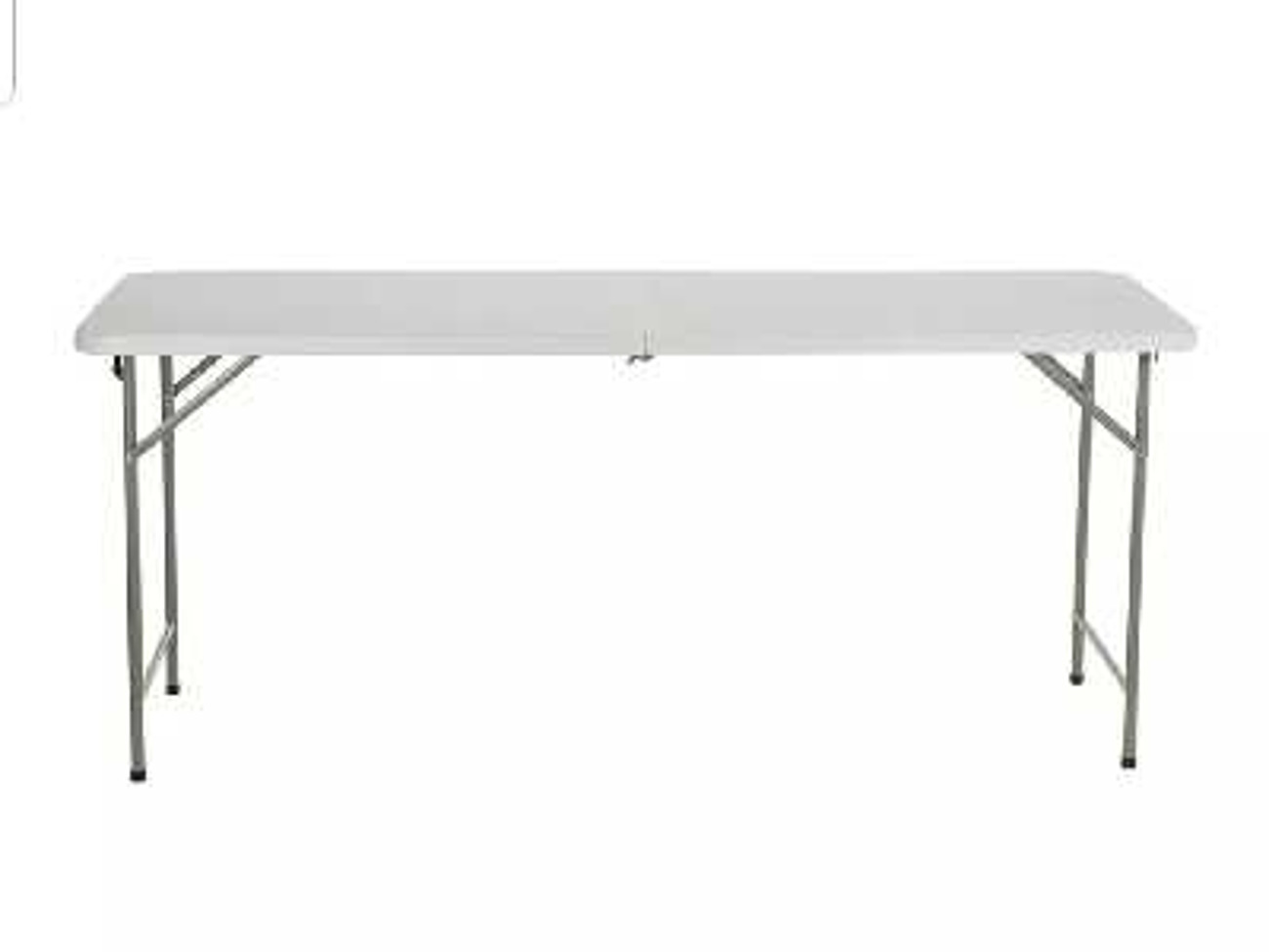 2 wide ft heavy duty plastic & folding table outdoor  