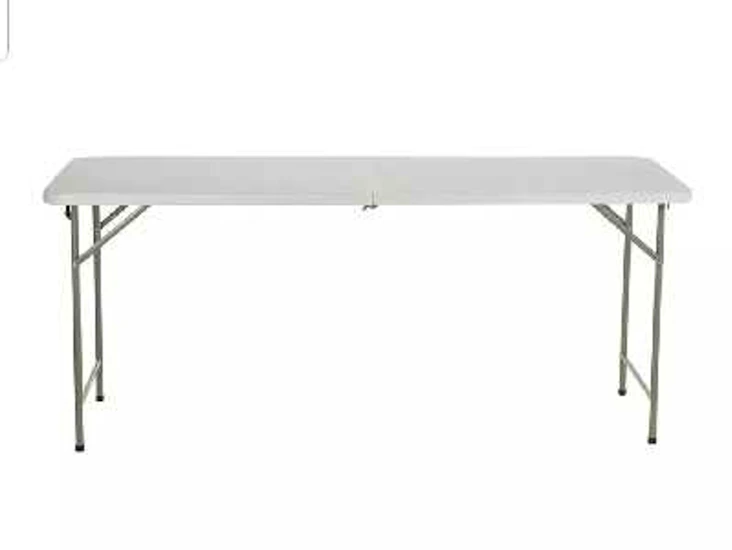 2 wide ft heavy duty plastic & folding table outdoor