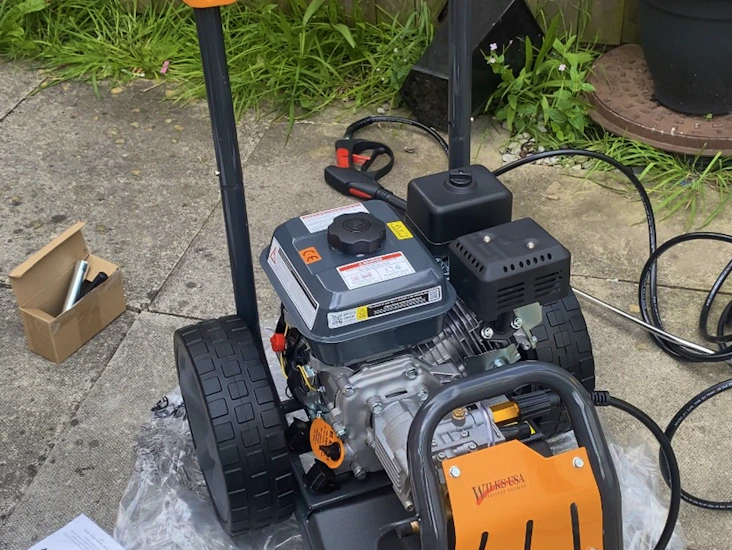 Wilks tx50 petrol pressure washer